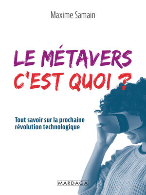 cover image of Le métavers, c'est quoi ?
